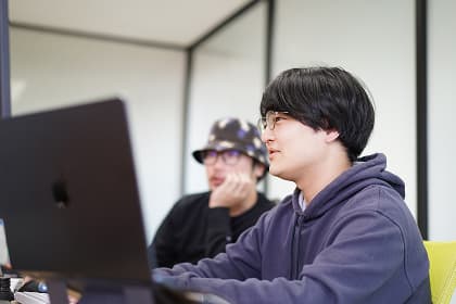 仕事風景の写真