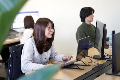 仕事風景の写真