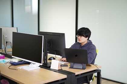 仕事風景の写真