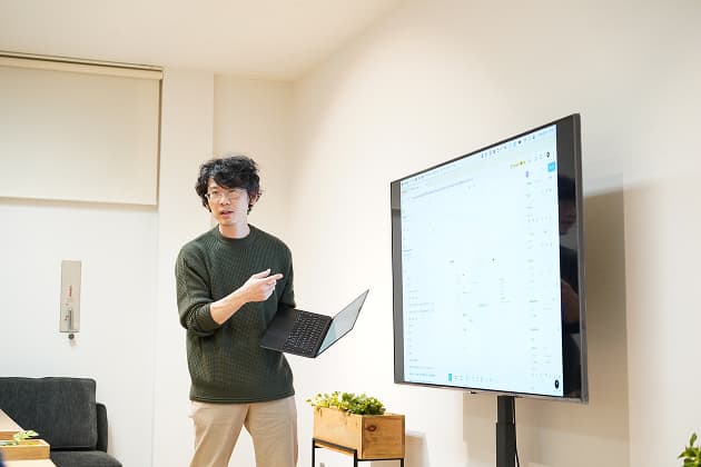 仕事風景の写真