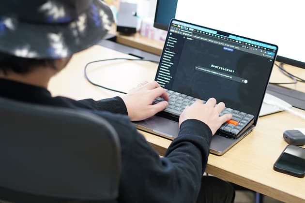 仕事風景の写真